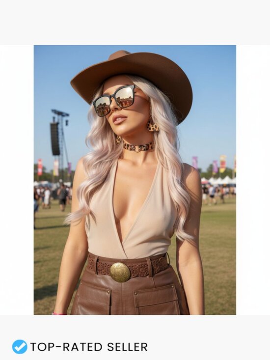Oversized Square Sunglasses for Women Lightweight UV400 Polarized Trendy Shade